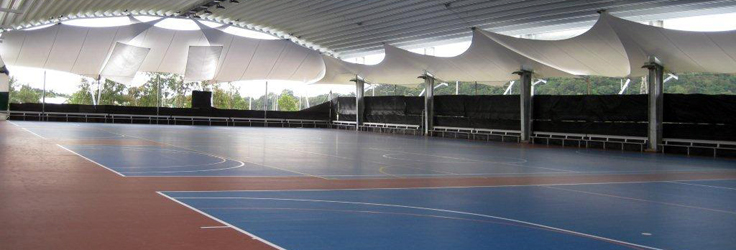 Futsal Centre, Redlynch, Queensland, Australia - Decoflex™ Universal Indoor Sports Flooring
